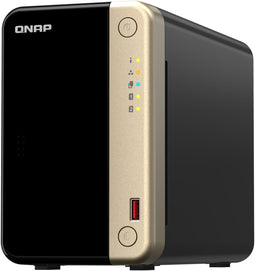 QNAP TS-264 - NAS - Intel Celeron N5105/N5095 2.5GbE 8GB RAM - (geen harde schijven)