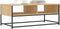 vidaXL - Salontafel - 100x51x40 - cm - bewerkt - hout - sonoma - eikenkleurig
