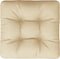vidaXL - Palletkussen - 60x61,5x10 - cm - stof - beige