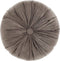 BASICS - Sierkussen - 40 cm rond - Effen kleur - Luxe uitstraling