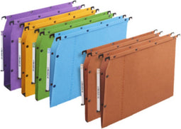 Hangmap elba azv lat a4 u-bodem 15mm oranje - 25 stuks