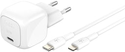 Belkin WCA008KQ1MWH-B5 - USB-C Wandlader 30W met USB-C Kabel (1m) - Wit