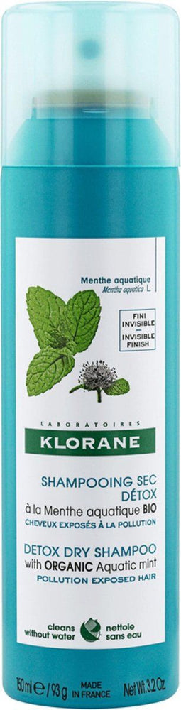 Klorane Haar Anti-Pollution Detox Dry Shampoo Spray 150ml