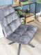 Fauteuil Dorus Adore Velvet - Dark Grey 10