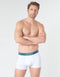 Lacoste Heren 3-pack Trunk - Maat XS - Zwart/Grijs/Wit/Blauw (3-pack)