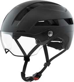 Olympic sportswear Soho Visor Fietshelm Matzwart 55-59 cm