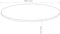 vidaXL - Tafelblad - rond - MDF - 900x18 - mm