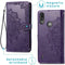 iMoshion Hoesje Geschikt voor Motorola Moto E7i Power Hoesje Met Pasjeshouder - iMoshion Mandala Bookcase - Paars