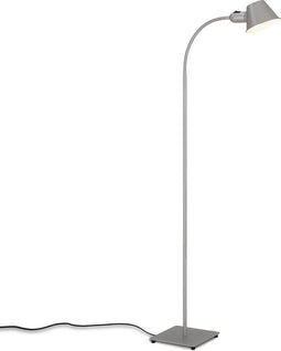 BRILONER Brello - Vloerlamp - verstelbaar flexibel - E27 fitting - chroom - 152cm