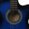 vidaXL - Gitaar - cutaway - met - equalizer - 6 - snaren - western - klassiek - blauw