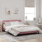 vidaXL - Bedframe - met - hoofdeinde - zonder - matras - 160x200 - cm - fluweel - roze