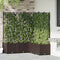 vidaXL - Tuinplanner - met - Trellis - - - 5 - stuks - - - Bruin - - - 120x120x143 - cm