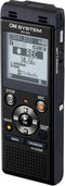 OM System WS-883 Digitaal dicteerapparaat Opnameduur (max.) 2080 h Zwart