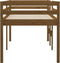 vidaXL - Hoogslaper - massief - grenenhout - honingbruin - 90x190 - cm