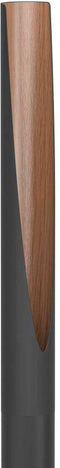 EGLO Barbotto - Vloerlamp - 136,5 cm - GU10 - Zwart/Bruin - Staal/Hout