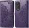 iMoshion Hoesje Geschikt voor Honor 90 Pro Hoesje Met Pasjeshouder - iMoshion Mandala Bookcase - Paars