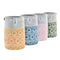 Grondlegger DKD Home Decor Gezicht Blauw Roze Cement Groen Geel (12 x 12 x 18 cm) (4 Stuks)