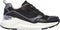 Skechers Rovina - Dames Sneakers - Air-Cooled Memory Foam - Zwart - Maat 39