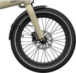 Voorwiel 20 inch zwart