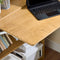 SoBuy FWT92-N - Opvouwbaar Bureau - Houtcomposiet 63x82x20cm - Naturel