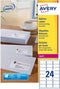 Avery L7159-100 adreslabels