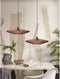 GOOD&MOJO Hanglamp Iguazu - Jute/Zwart - Ø55cm - - Hanglampen Eetkamer, Slaapkamer, Woonkamer