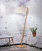 GOOD&MOJO Vloerlamp Andes - Bamboe/Groen - 72x47x176cm - Scandinavisch,Bohemian - Staande lampen voor Woonkamer - Slaapkamer
