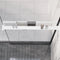 vidaXL-Doucheschap-voor-inloopdouchewand-90-cm-aluminium-zwart