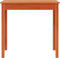 vidaXL - Wandtafel - 80x40x75 - cm - massief - grenenhout - wasbruin