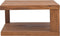 vidaXL - Salontafel - 65x65x33 - cm - massief - teakhout