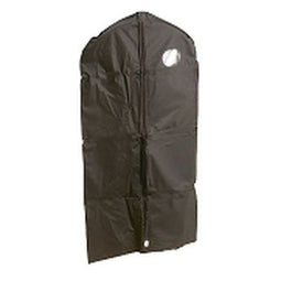 Klika - Kledinghoes zwart rits en venster 60x100 - 30 stuks