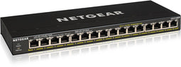 Netgear GS316PP - Unmanaged Switch - 16x PoE Poorten - 183W PoE-budget