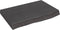 vidaXL - Wastafelblad - 60x40x(2-6) - cm - behandeld - massief - hout - donkerbruin