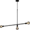 Atmooz - Hanglamp Dots S - E27 - Industrieel - Woonkamer / Slaapkamer / Eetkamer - Plafondlamp - Zwart - Metaal - Hoogte : 95cm