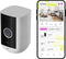 omajin Draadloos Batterij Camera - Beveiligingscamera - Bewakingscamera voor buiten - Outdoor camera - 2K - Nachtzicht 10m - Bewegingsdetectie - incl 64. GB SD-kaart - Wit