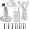 omajin Draadloos Batterij Camera - Beveiligingscamera - Bewakingscamera voor buiten - Outdoor camera - 2K - Nachtzicht 10m - Bewegingsdetectie - incl 64. GB SD-kaart - Wit