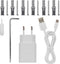omajin Slimme Deurbel - HD - incl. Chime - Tweewegsgesprek - Waterdicht - Bewegingsdetectie - incl. 64 MicroSD - Wit