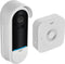 omajin Slimme Deurbel - HD - incl. Chime - Tweewegsgesprek - Waterdicht - Bewegingsdetectie - incl. 64 MicroSD - Wit
