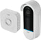 omajin Slimme Deurbel - HD - incl. Chime - Tweewegsgesprek - Waterdicht - Bewegingsdetectie - incl. 64 MicroSD - Wit