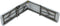 Inklapbare cateringbank - 183x28x43cm - Wit