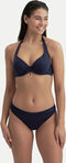 CYELL Midnight Zebra - Bikinibroekje regular - Geplooide tailleband - Donkerblauw