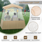Coast - Pop-Up Sporttent - 160 x 160 x 176 cm - Bruin