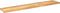 vidaXL - Tafelblad - rechthoekig - 160x40x2,5 - cm - massief - mangohout