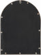 vidaXL - Tuinspiegel - 60x45 - cm - ijzer - zandkleurig