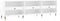 vidaXL - Tv-meubel - 150x30x44,5 - cm - bewerkt - hout - hoogglans - wit