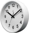 NeXtime wandklok NXT diam. 25 - 5 kunststof wit - witte wijzerplaat