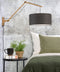 GOOD&MOJO Wandlamp Andes - Bamboe/Naturel - 95x47x55cm - Binnen Scandinavisch,Bohemian