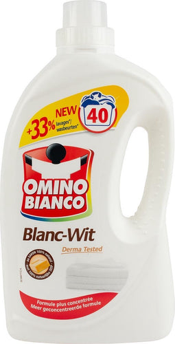 Omino Bianco Blanc - Wit - 2L/40 wasbeurten