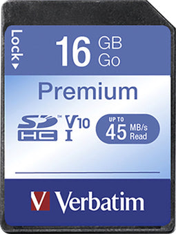 Verbatim SDXC UHS-1 - Geheugenkaart 256GB - Tot 104 MB/sec (1 stuk)