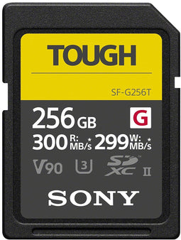 Sony SF-G Series Tough SD - 256GB - UHS-II - IP68 (water- en stofdicht)